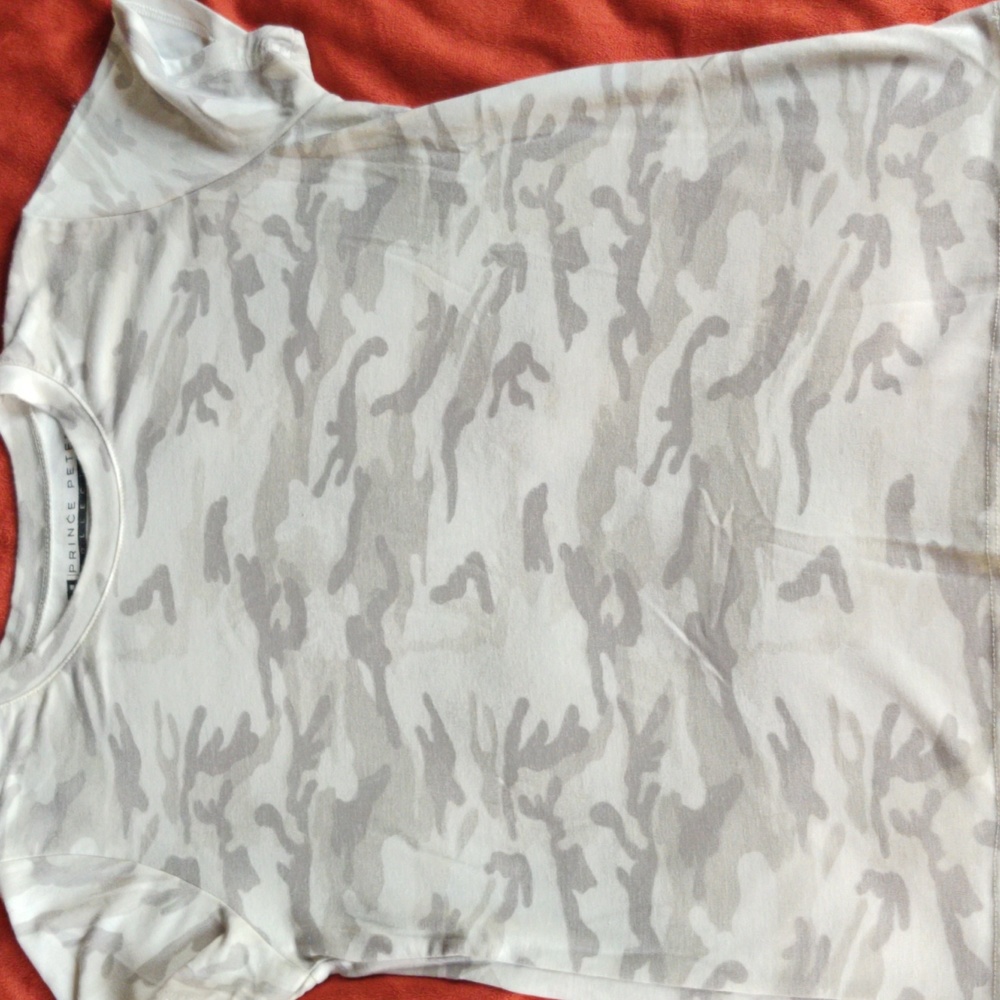 Camouflage Grey tee shirt